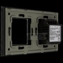 A-LST157-KIT-2L/1G-B Set mit doppeltem panel und schalter