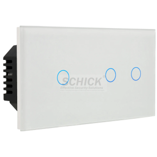 A-LST157-KIT-1L/2L-W Set mit doppeltem panel und schalter ja1x 1-Weg/2 Weg WiFi