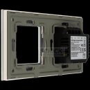 A-LST157-KIT-1L/1G-W Set mit doppeltem panel und schalter...
