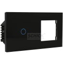 A-LST157-KIT-1L/1G-B Set mit doppeltem panel und schalter...