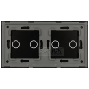 A-LST157-2L/2L-B Doppelte schalttafel mit 4 tasten