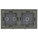 A-LST157-1L/2L-W Doppelte schalttafel mit 3 tasten