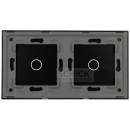 A-LST157-1L/1L-B Doppelte schalttafel mit 2 tasten