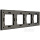 A-FR299-4G-B Rahmen für 4 geräte
