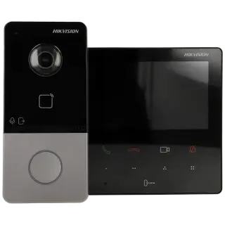 DS-KIS606-P Hikvision IP Video Türsprechanlage Set mit Monitor und App