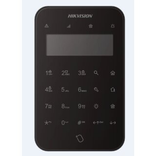 DS-PK1-LT-WE(O-STD)/Europe — Funk-Bedienfeld mit numerischer Tastatur und LED-Indikatoren