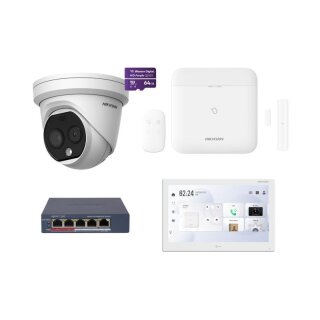 Hikvision AX Pro - HeatPro Thermal Perimeterschutz Set - Thermischer Perimeterschutz mit AX Pro Zentrale