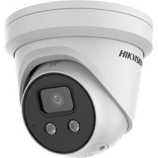 Hikvision DS-2CD2386G2-ISU/SL(C)O-STD/BLACK | 8 MP | Turret-Kamera | 2,8 mm | AcuSense | Active Deterrence | Schwarz