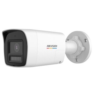 DS-2CE10DF3T-LXTS(3.6mm)(O-STD) — 2-MP-Mini-Bullet mit Smart Hybrid Light und Zwei-Wege-Audio