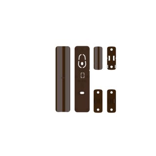 Hikvision DS-PDB-MC-Brown(B)(O-STD) — Magnetischer Türkontakt Braun