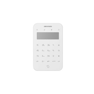 DS-PK1-LT-WE(O-STD)/BLACK — Kabellose LCD-Bedientastatur White