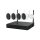 DS-J142I(STD)/NK842WBH-1T — 8-Kanal WiFi-Überwachungsset mit 4x 2-MP-Bullet-Kameras und 1TB Festplatte