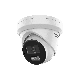 HiWatch HWI-T280HAM-LUF | 8 MP | Turret | 2,8 mm | Hybrid Light | Mikrofon | microSD bis 512 GB | PoE