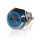 Klingeltaster ringbeleuchtet  blau
