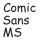 Comic Sans MS